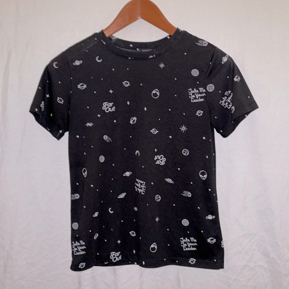 Black Space Tee Shirt